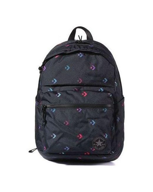 Converse Blue Poly Chuck Plus 1.0 Logo Backpack for men