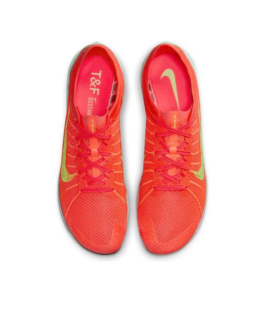 Nike Red Victory 2 Track & Field Distance Spikes for men