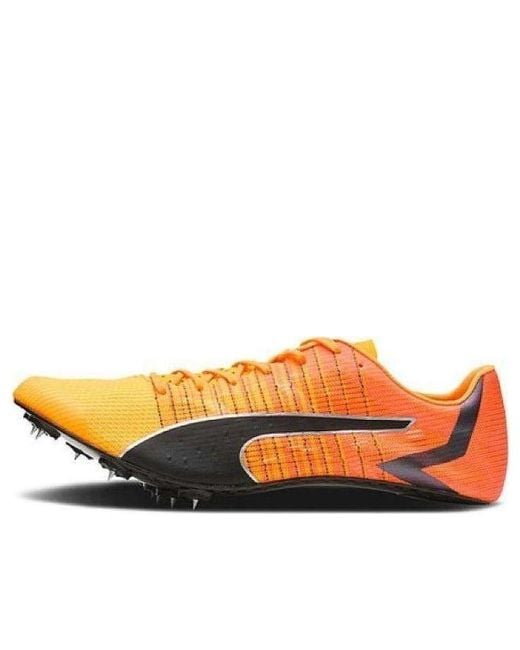 PUMA Orange Evospeed Tokyo Future Faster 'Sun Stream Sunset Glow' for men