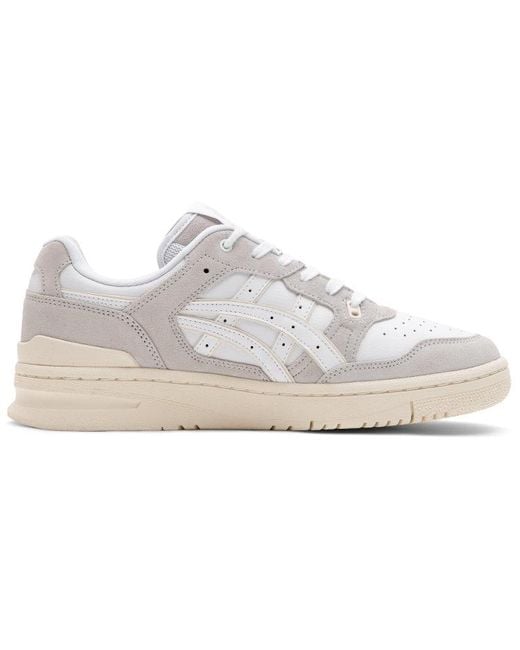Asics White Ex89 Sportstyle Shoes 'Cream' for men