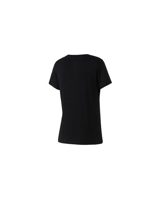 Converse Black (Wmns) Printing Sports Short Sleeve