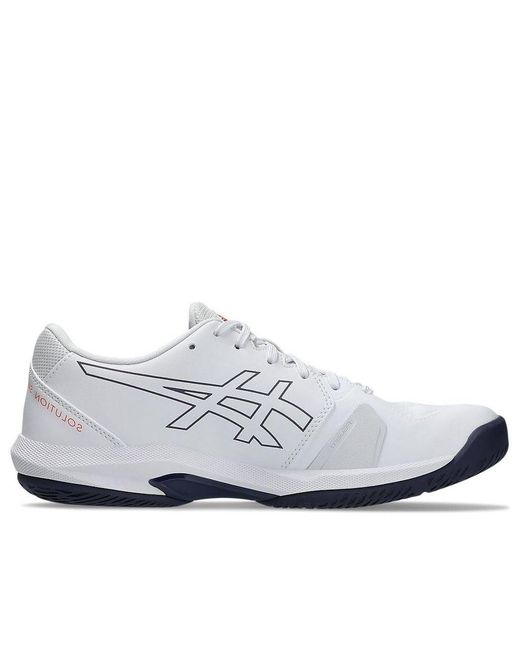 Asics White Solution Swift Ff 2 Clay Nova' for men