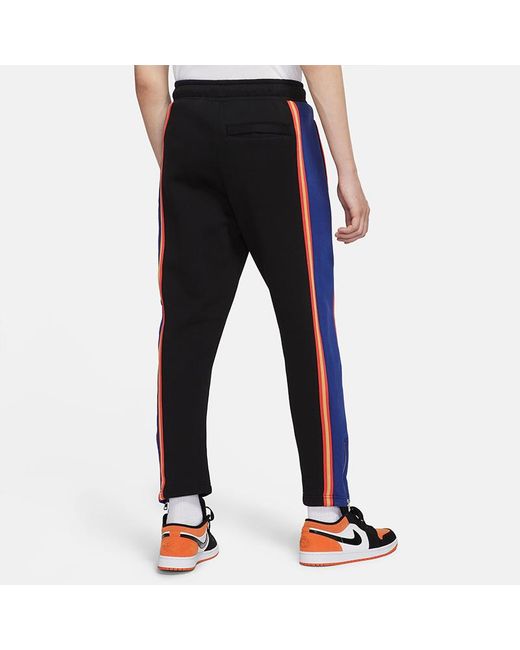 Nike Blue Sport Dna Knit Long Pants/Trousers for men