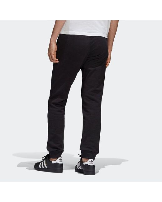 Adidas Black Originals Trefoil Pant Sports Pants for men