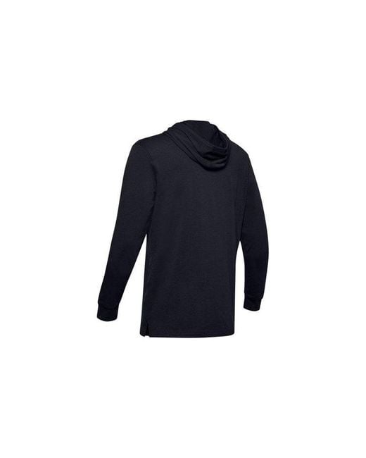 Under Armour Blue Sportstyle Logo Hoodie for men