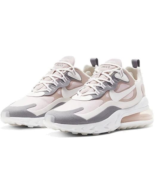 Nike White (Wmns) Air Max 270 React 'Plum Chalk'