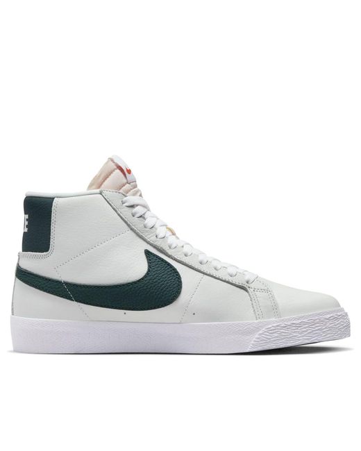 Nike White Zoom Blazer Mid Iso Sb Pro' for men