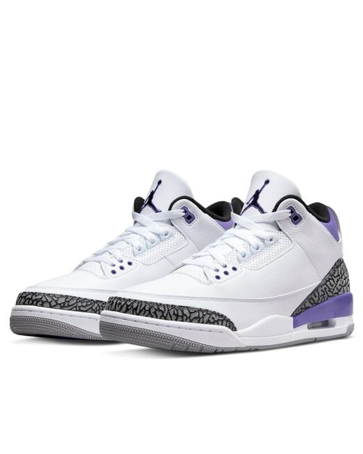 Nike Blue 3 Retro 'Dark Iris' for men