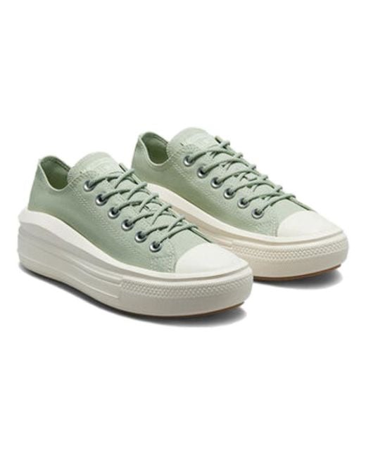 Converse White (Wmns) Chuck Taylor All Star Move Platform Low 'Summit Sage'