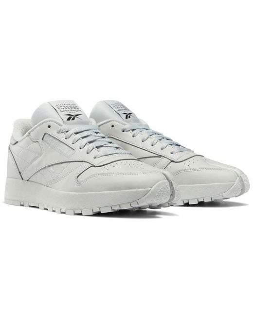 Reebok White Maison Margiela X Classic Leather Tabi 'Pure' for men