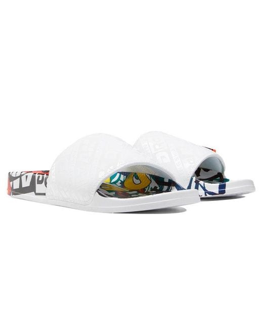 Reebok Blue Blackeyepatch X Classic Slide