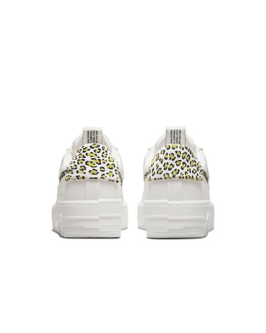 Nike White (Wmns) Air Force 1 Pixel Se 'Leopard'