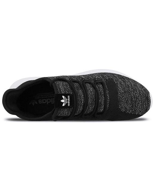 Adidas Black Tubular Shadow Knit 'Core' for men