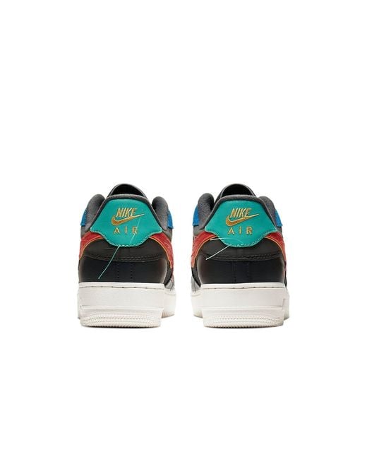 Nike Blue Air Force 1 Low History Month' for men