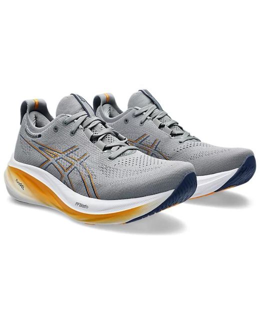 Asics Gray Gel-nimbus 26 Running Shoes for men