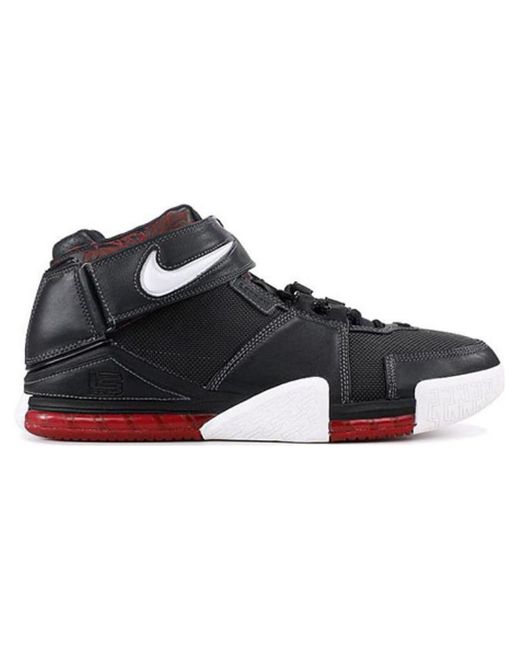 Nike Black Zoom Lebron 2 Crimson' for men