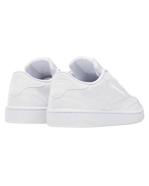 Reebok White Trs Rasch X Club C 85 Mu 'Triple' for men