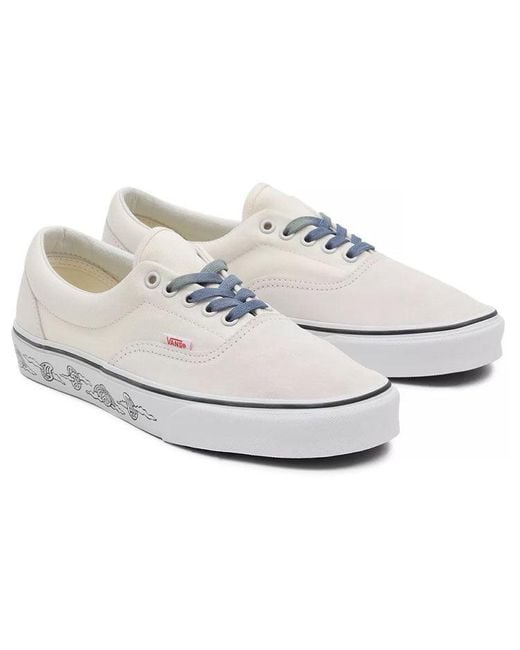 Vans White Uv Dreams Era Low Top Casual Skateboarding Shoes for men