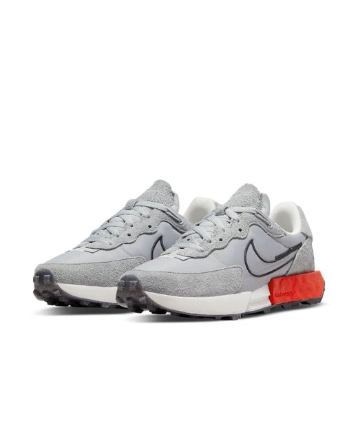 Nike White (Wmns) Fontanka Waffle 'Lt Smoke Iron Fog'