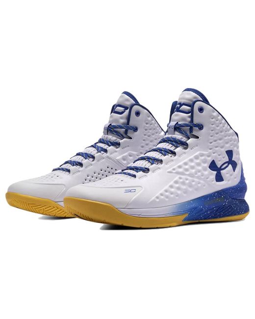 Under Armour Blue Curry 1 Retro 'Dub Nation' 2021 for men