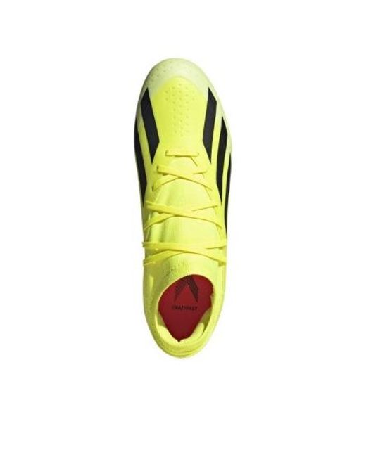 Adidas Yellow X Crazyfast League Mg 'Team Solar Core' for men
