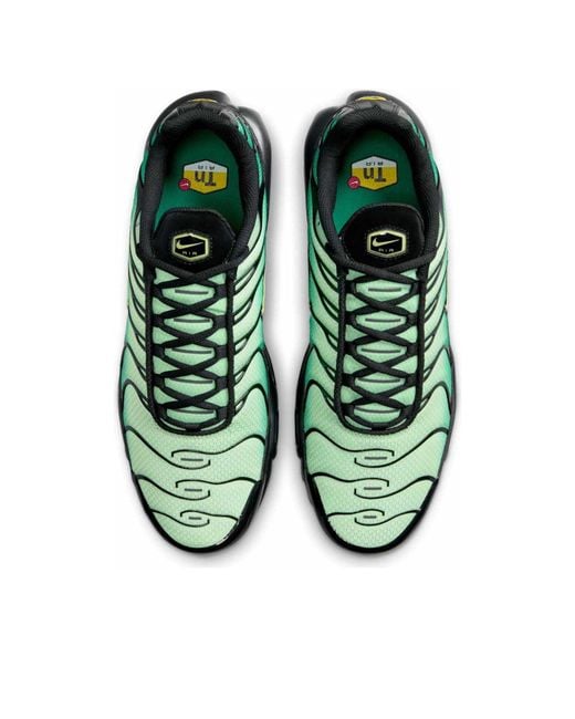 Nike Green Air Max Plus Shoes for men