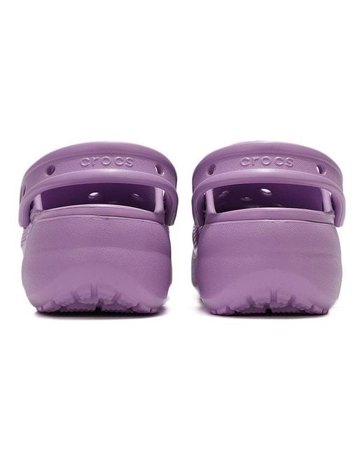 CROCSTM Purple (Wmns) Classic Clouds Retro Beach Shoe