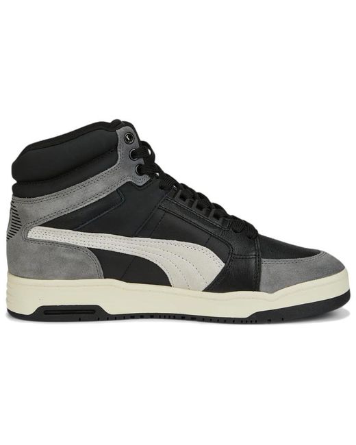 PUMA Black Slipstream Mid Heritage for men