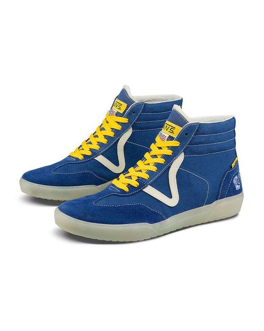 Vans Blue Th Epoch Racer Lx Sneakers for men