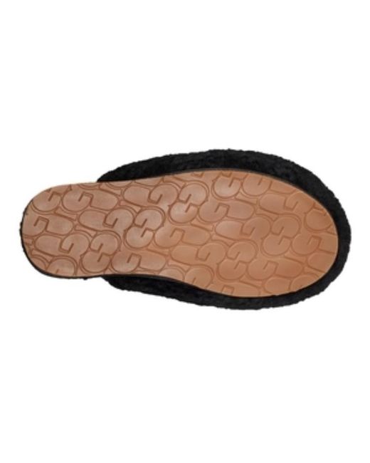 Ugg Black (Wmns) Maxi Curly Slide