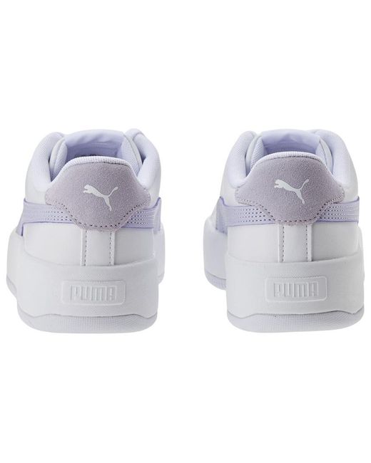 PUMA White (Wmns) Lily Platform Laced Heather'