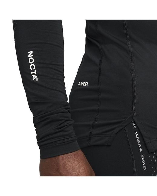 Nike Black X Nocta Drake Round Neck Pullover Top Asia Sizing 'Core' for men