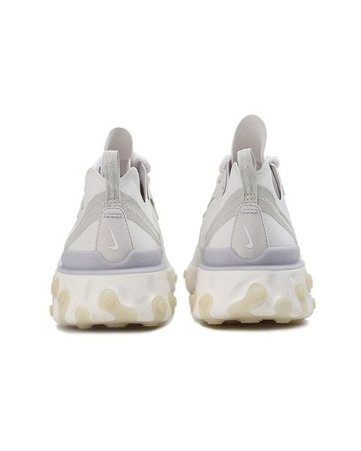 Nike White React Element 55 'Platinum Tint' for men