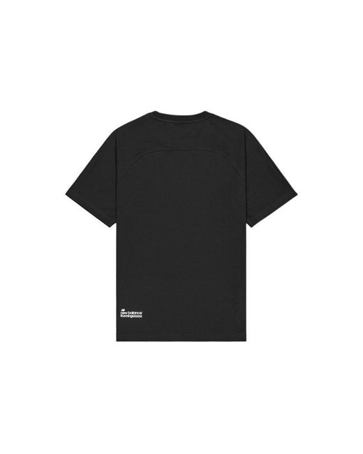 New Balance Black Nb Small Logo T-shirt for men