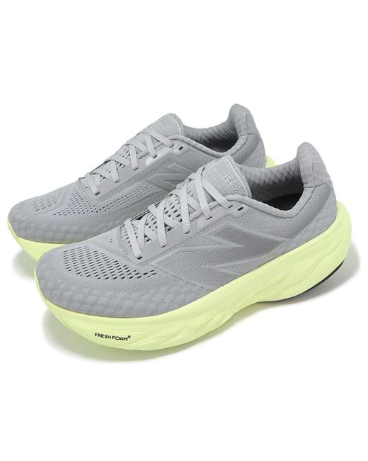 New Balance Blue Fresh Foam X 1080V14 'Raincloud Limelight Metallic' for men