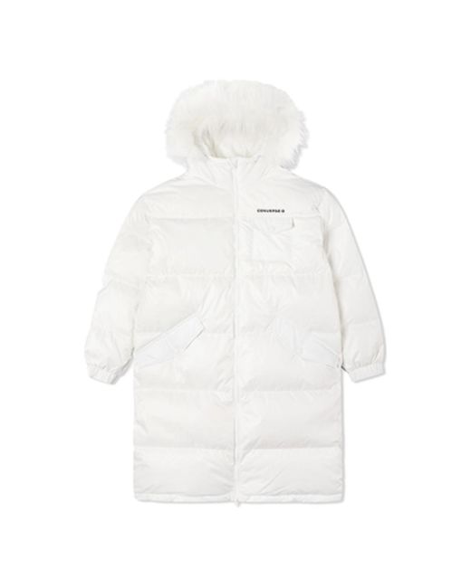 Converse White (Wmns) Long Down Jacket