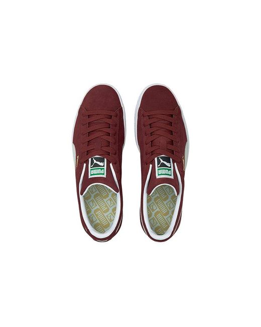 PUMA Brown Suede Classic 21 'Cabernet' for men