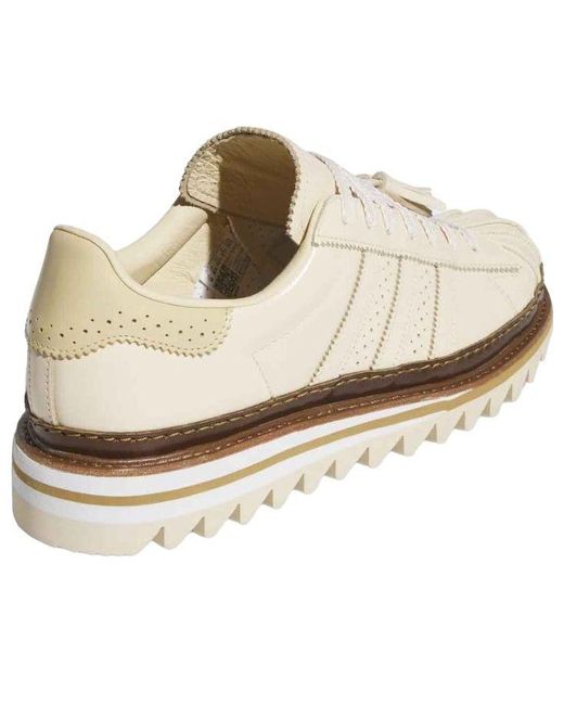 Adidas White X Clot Superstar 'Crystal Sand' for men