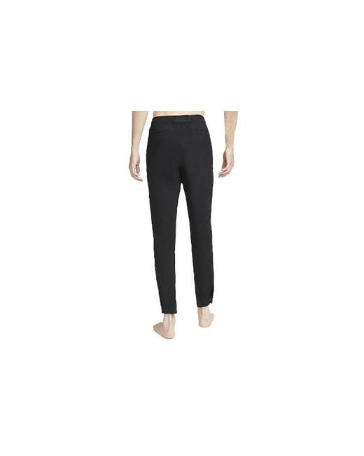 Nike Black X Mmw Crossover Ss22 Elastic Waist Solid Color Casual Long Pants/Trousers Autumn for men