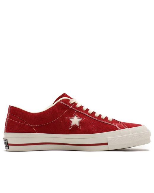 Converse Red One Star Vintage Made for men