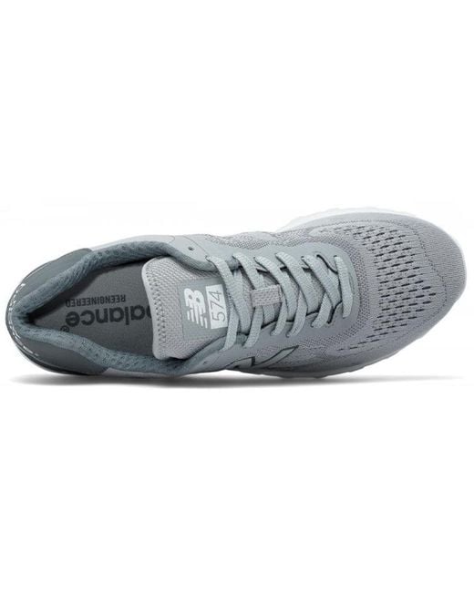 New Balance Gray 574 'Dark' for men