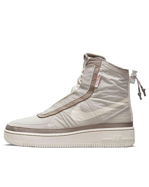 Nike Gray Air Force 1 Af1 Shell