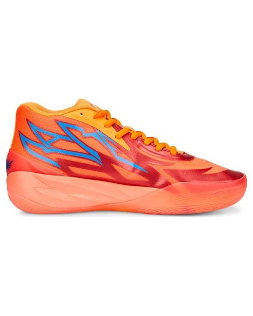 PUMA Orange Mb.02 Lamelo Ball 'Supernova' for men