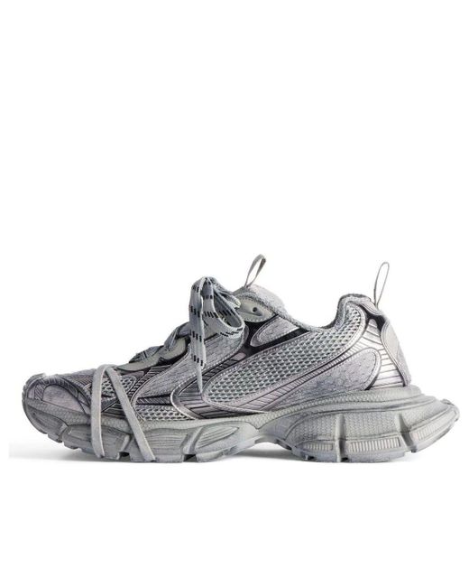 Balenciaga Gray 3Xl Sneakers And Mesh And Polyurethane' for men