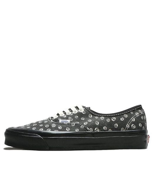 Vans Black Opening Ceremony X Og Authentic Lx 'Swirl' for men