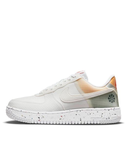 Nike White Air Force 1 Crater 'Move To Zero for men