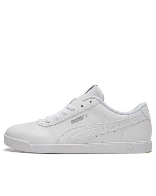 PUMA White (Wmns) Carina Slim 'Triple'