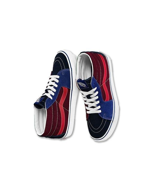 Vans Red Sk8-Mid Shoes for men