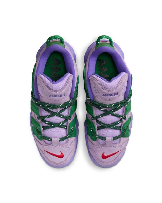 Nike Purple X Ambush Air More Uptempo Low 'Lilac' for men