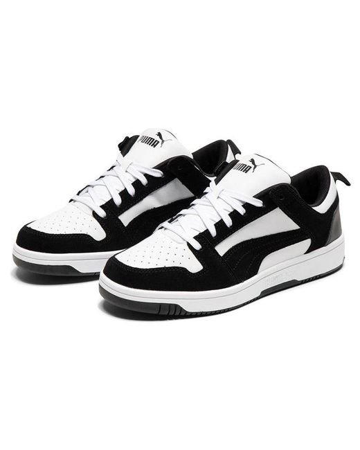 PUMA Black Rebound Layup Lo Sd for men